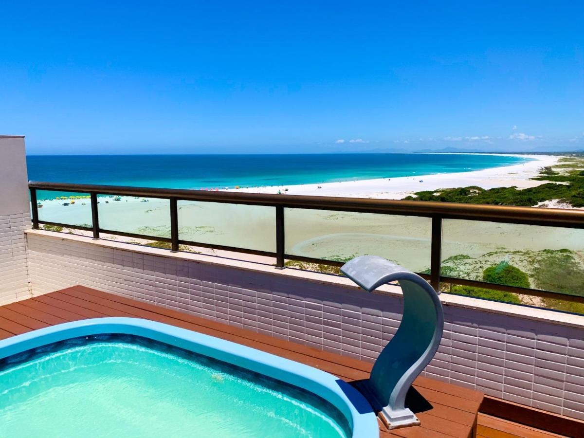 Luxuosa Cobertura Com Piscina Praia Grande - Residencial Sophia I Арраял-ду-Кабу Экстерьер фото